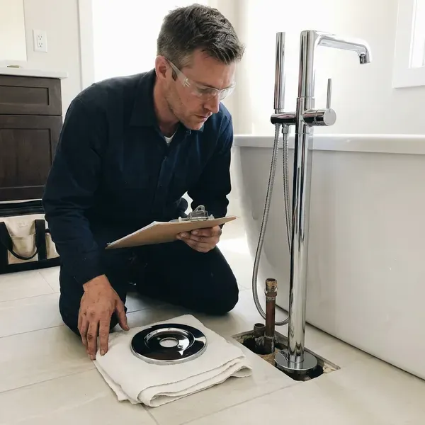 Local bathroom plumbing by DFM Plumbing, Vicksburg, MS