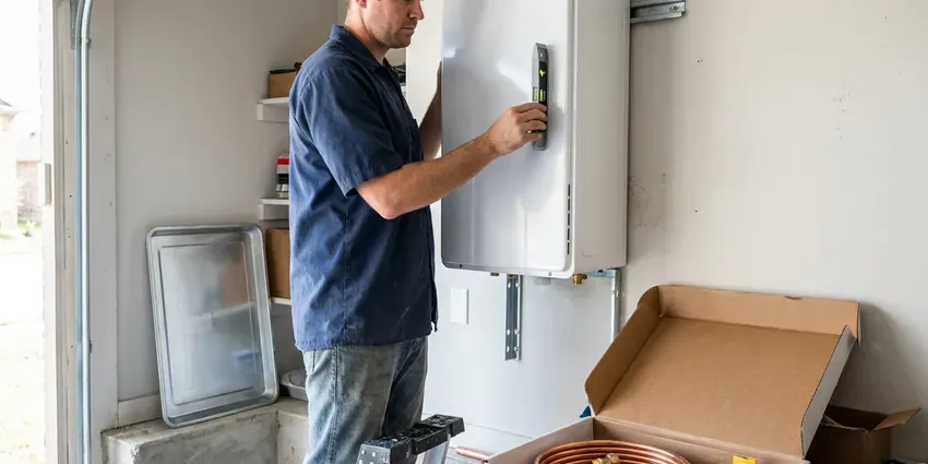 Electric Tankless Water Heater Installation in Jackson