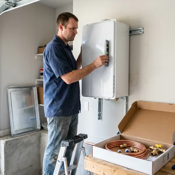 Professional electric tankless water heater installation, Southaven, MS
