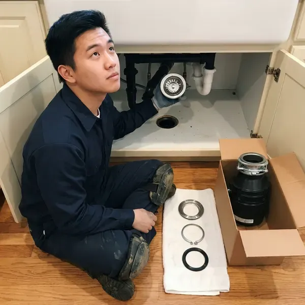 Professional insinkerator installation, Madison, MS