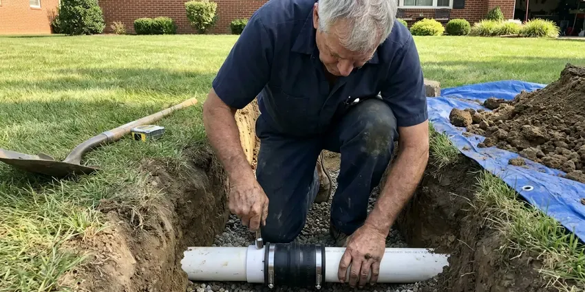 Sewer Line Replacement in Jackson