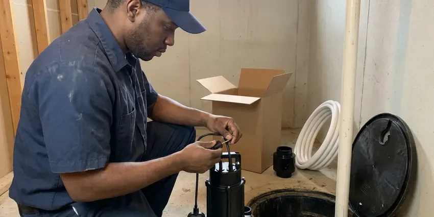 Sump Pump Installation in Jackson