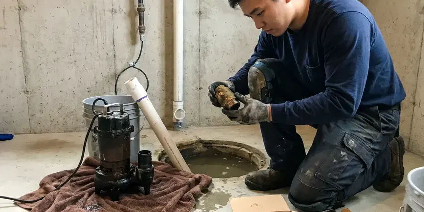 Sump Pump Maintenance in Jackson