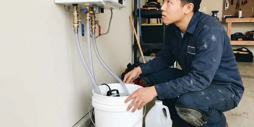 Tankless Water Heater Maintenance in Jackson