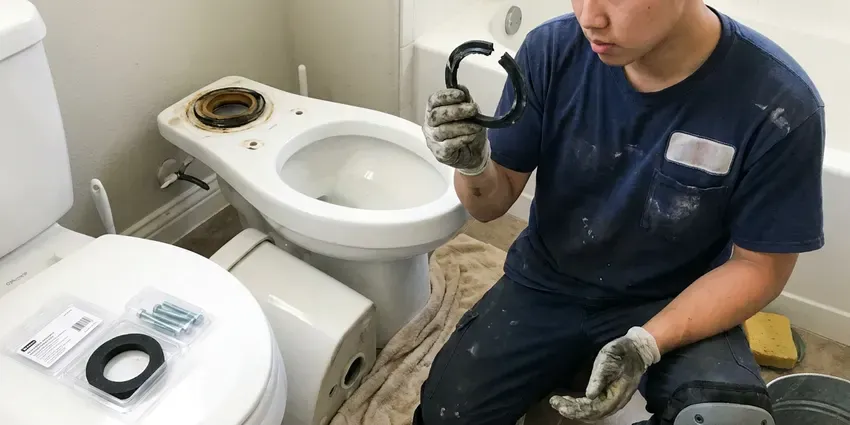 Toilet Bowl Replacement in Jackson